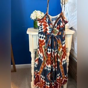 Never worn simple summer dress - silk blend.  looks great on